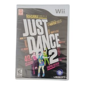 Just Dance 2 (Nintendo Wii, 2010) Brand New Factory Sealed
